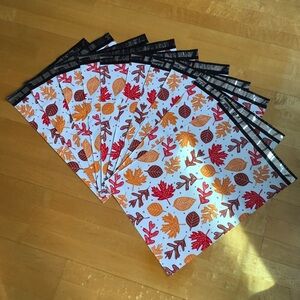 10 Count - 14.5x19 Polymailers (FALL LEAVES)